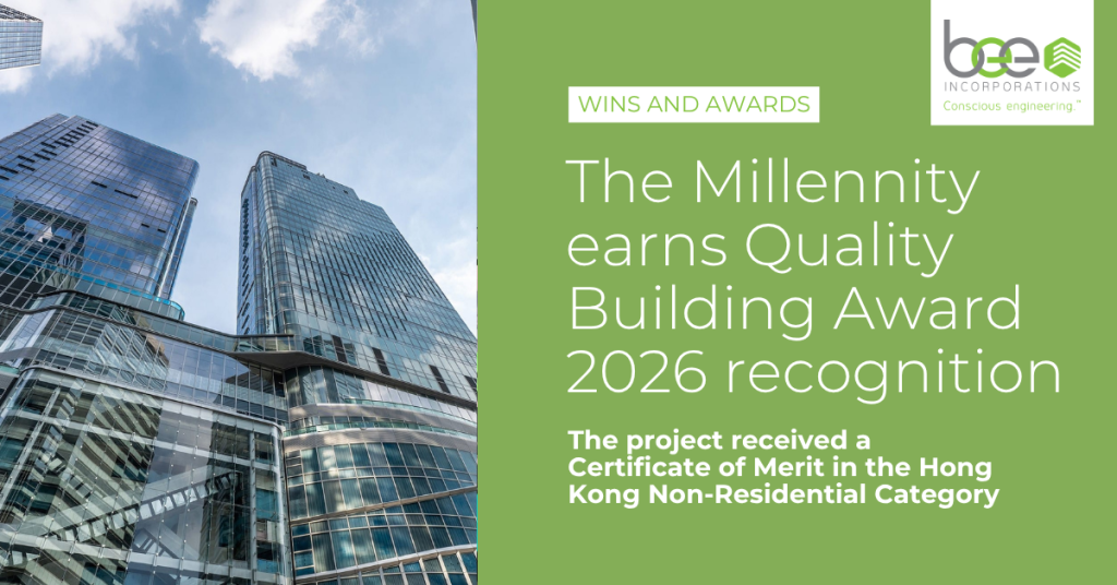 The Millennity’s twin Grade-A office towers, a WELL Platinum office in Hong Kong by Sun Hung Kai